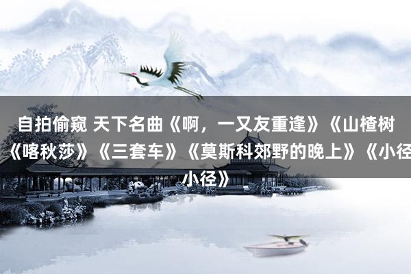 自拍偷窥 天下名曲《啊，一又友重逢》《山楂树》《喀秋莎》《三套车》《莫斯科郊野的晚上》《小径》